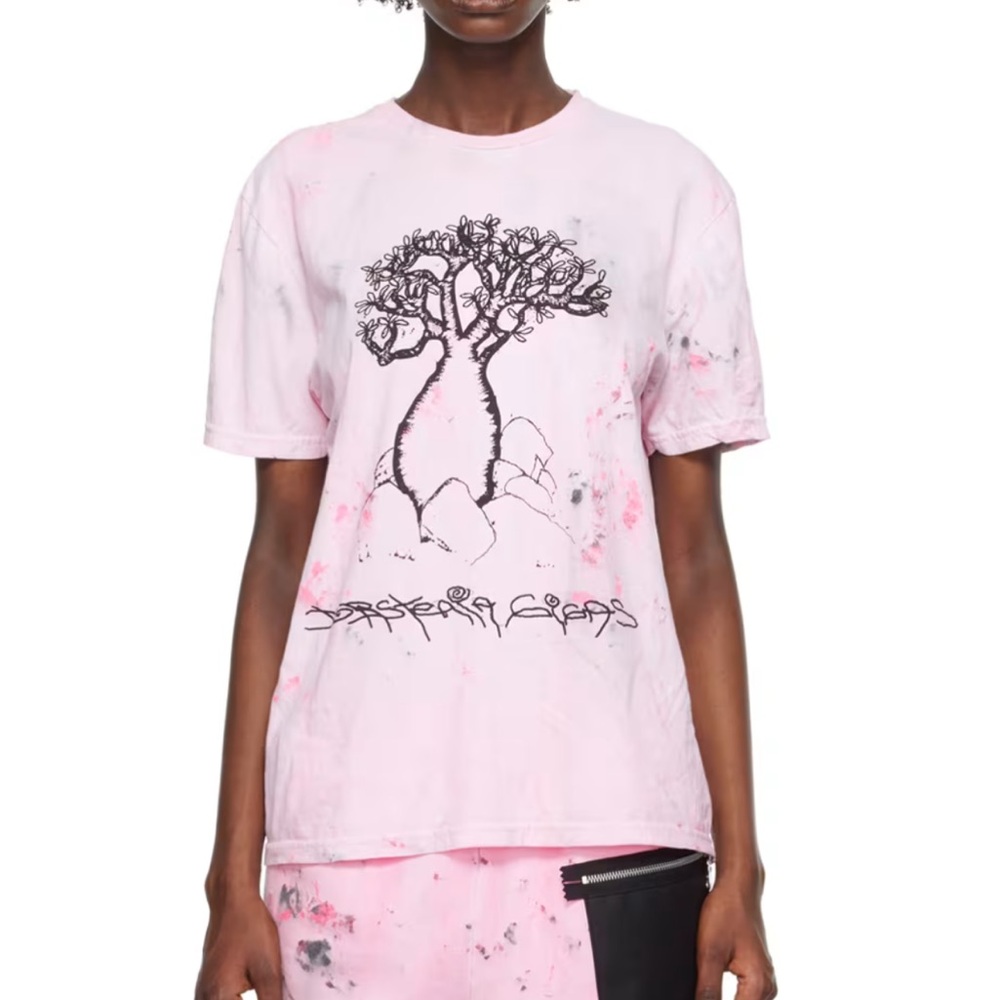 WESTFALL - Pink 'Dorstenia Gigas' T-Shirt